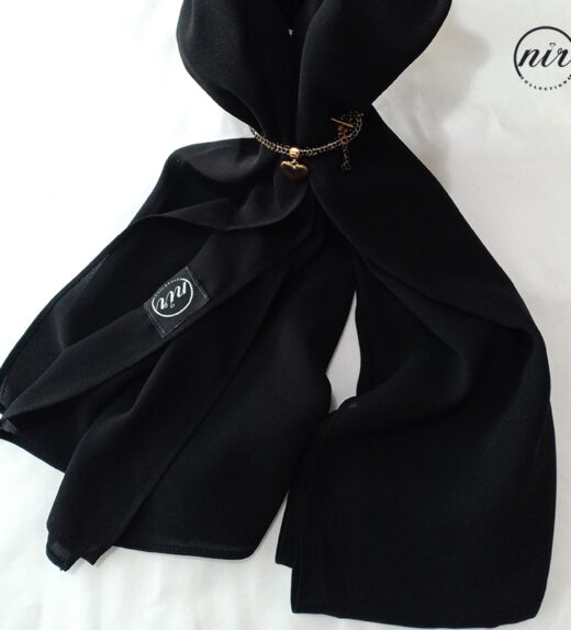 Diamond Chiffon Black 2