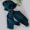 Diamond Chiffon Dark Teal 3