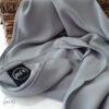 luxury diamond chiffon metal gray