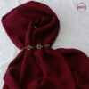 Diamond Chiffon Rosewood Burgundy 2