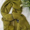 Matching Chiffon Hijab Set_olive green